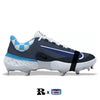 "Blue Lobster" Nike Alpha Huarache Elite 4 Low Cleats