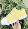 Blue Low-Cut Canvas Flat Shoes Women Casual Vulcanize Shoes New Women Summer Autumn Casual Slip On Canvas Comfortable Walking Flats Elegant Sneakers by Stevvex