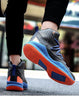 Blue Men High Quality Basketball Sneakers Boys Basket Shoes Autumn High Top Anti-Slip Outdoor Sports Shoes Trainer Professional Anti Slip Sports Sneakers by Stevvex