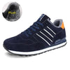 Blue Mens Casual Shoes Comfortable Sneakers Artificial Leather Male Spring Flats Trainers Outdoor Mens Casual Sports High Quality Sneaker Sport Walking Fashion Sneakers by Stevvex
