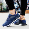 Blue Mens Casual Shoes Comfortable Sneakers Artificial Leather Male Spring Flats Trainers Outdoor Mens Casual Sports High Quality Sneaker Sport Walking Fashion Sneakers by Stevvex