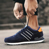 Blue Mens Casual Shoes Comfortable Sneakers Artificial Leather Male Spring Flats Trainers Outdoor Mens Casual Sports High Quality Sneaker Sport Walking Fashion Sneakers by Stevvex