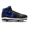 "Blue Python" Jordan 1 Retro Cleats by Stadium Custom Kicks