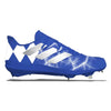 "Blue Ranger" Adidas Adizero Afterburner 8 Cleats by Stadium Custom Kicks
