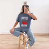 American Classic Cherry Graphic Tee – Retro Red Cherries Design by Hey Jude Graphic Tees
