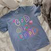 God Is Good Colorful Graphic Tee – Faith Based Christian Shirt by Hey Jude Graphic Tees