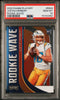 Graded 2020 Panini Playoff Justin Herbert #RW4 Rookie Wave Rookie RC Football Card PSA 10 Gem Mint by Hall of Fame Sports Memorabilia