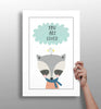 You Are Loved Aluminum Print by Insigneart USA