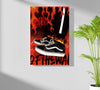 Sneakers Aluminum Print by Insigneart USA