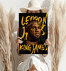 King Lebron Aluminum Print by Insigneart USA