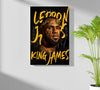 King Lebron Aluminum Print by Insigneart USA