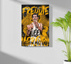 Freddie Mercury Aluminum Print by Insigneart USA