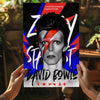 David Bowie Aluminum Print by Insigneart USA