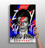 David Bowie Aluminum Print by Insigneart USA