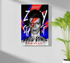 David Bowie Aluminum Print by Insigneart USA
