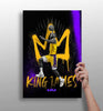 King James Aluminum Print by Insigneart USA