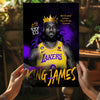 King James Aluminum Print by Insigneart USA