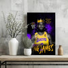 King James Aluminum Print by Insigneart USA