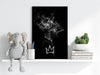 King James Aluminum Print by Insigneart USA