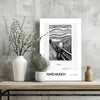 Edward MUNCH Aluminum Print by Insigneart USA
