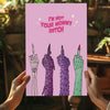 I am not your Mummy Aluminum Print by Insigneart USA