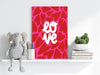 Love Aluminum Print by Insigneart USA