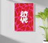 Love Aluminum Print by Insigneart USA