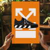Sneakers Aluminum Print by Insigneart USA