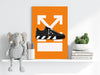 Sneakers Aluminum Print by Insigneart USA