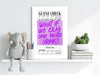 Guest Check Aluminum Print by Insigneart USA