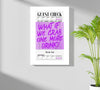 Guest Check Aluminum Print by Insigneart USA