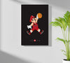 Mario Dunk Aluminum Print by Insigneart USA