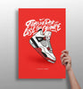 Take The Risk Aluminum Print by Insigneart USA