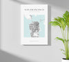 San Francisco V3 Aluminum Print by Insigneart USA