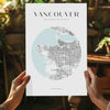 Vancouver V2 Aluminum Print by Insigneart USA