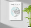 Vancouver V2 Aluminum Print by Insigneart USA