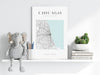 Chicago V3 Aluminum Print by Insigneart USA