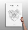 Milan V1 Aluminum Print by Insigneart USA