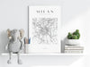 Milan V3 Aluminum Print by Insigneart USA