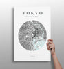 Tokyo V2 Aluminum Print by Insigneart USA