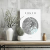 Tokyo V2 Aluminum Print by Insigneart USA