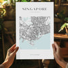 Singapore V3 Aluminum Print by Insigneart USA