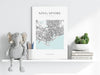 Singapore V3 Aluminum Print by Insigneart USA