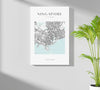 Singapore V3 Aluminum Print by Insigneart USA