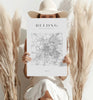 Beijing V3 Aluminum Print by Insigneart USA