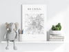 Beijing V3 Aluminum Print by Insigneart USA