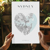 Sydney V1 Aluminum Print by Insigneart USA