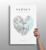 Sydney V1 Aluminum Print by Insigneart USA