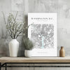 Washington V3 Aluminum Print by Insigneart USA