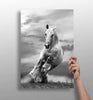 Running Horse Aluminum Print by Insigneart USA